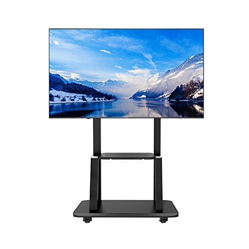 UUYRSZS Soporte de TV de Mesa Universal, para la mayoría de pedestales de TV de 32' a 75', Base de Vidrio Templado, con Soporte de Montaje Máximo 88 Libras Hermoso Paisaje