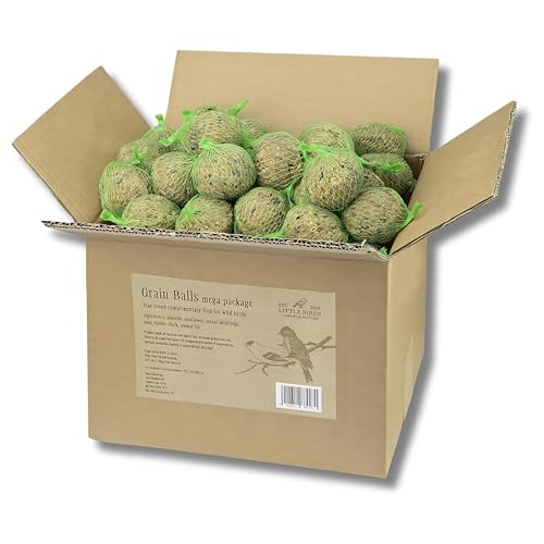 Care4Nature Palline di Grasso 9kg, 100 Pezzi