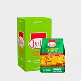 LULU Plantain Strips - Lightly Salted, 2 Pack (12 OZ Each) - Crunchy, Delicious, Gluten-Free Healthy Snacks - No Preservatives or Artificial Colors - Sustainably Sourced Plantain Chips