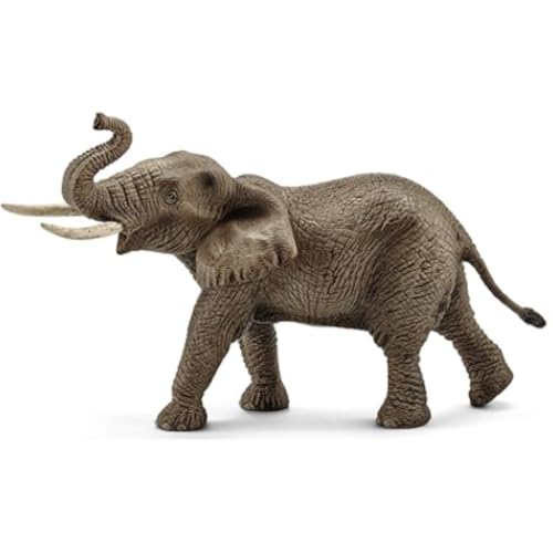 Image of FUNFOB Elephant Figurine Toy Figure Width-20cm Forest Animal Toys for Kids & Adults PVC| Animal- Ele Phant