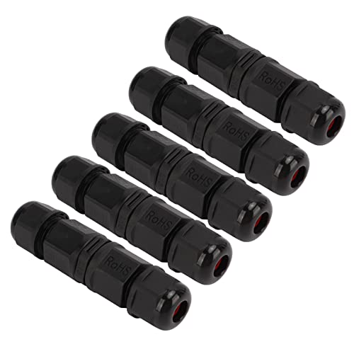Conector de aviación de caucho con 5 piezas para equipo industrial miniatura 2