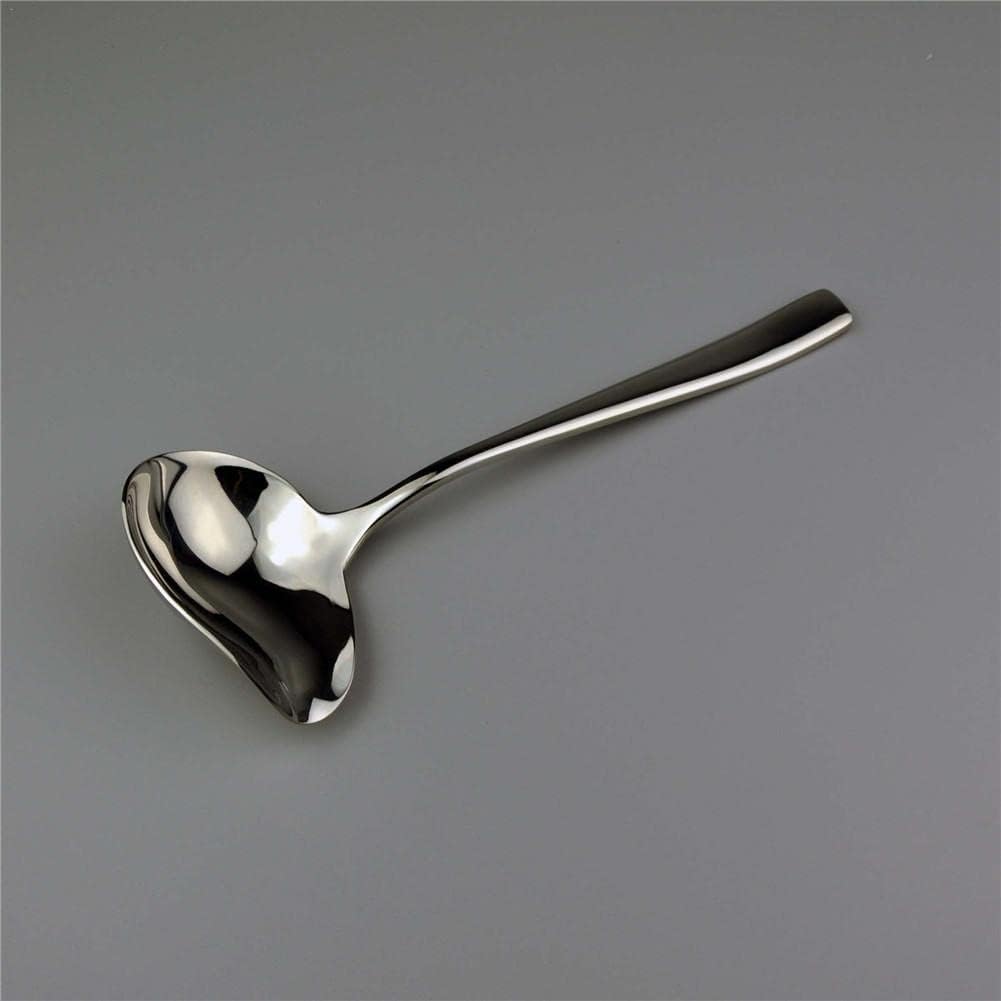 Spoon Table Spoons Stainless Steel Soup Sauce Spoon Small Soup Ladle Serving Spoon Creative Soup Porridge Sauce Spoon Delicate Cutlery for Kitchen for Home, Kitchen Or Restaurant