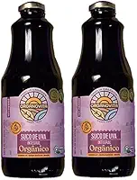 Kit 2X: Suco de Uva Bordô Integral Orgânico Organovita 1L