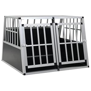 vidaXL Hundetransportbox Doppeltür 94x88x69 cm
