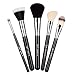 Sigma Beauty Professional Basic 5 Pc Synthetic Face Makeup Brush Set with SigmaTech fibers for Blush, Concealers, Eye Shadows Contouring and Highlighting Applications