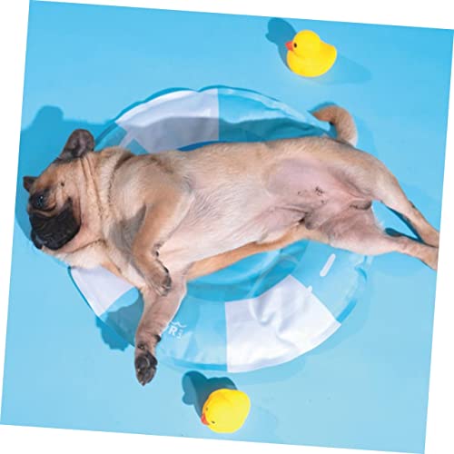 POPETPOP 1Pc Anel Cobertor Cão Travesseiro Animais Cama Pequena Seda Chinchila Coelho Dormir Ao Ar L