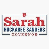 LAD Studio Sarah Huckabee Sanders Governor Sticker Bumper Sticker Vinyl Decal 5""