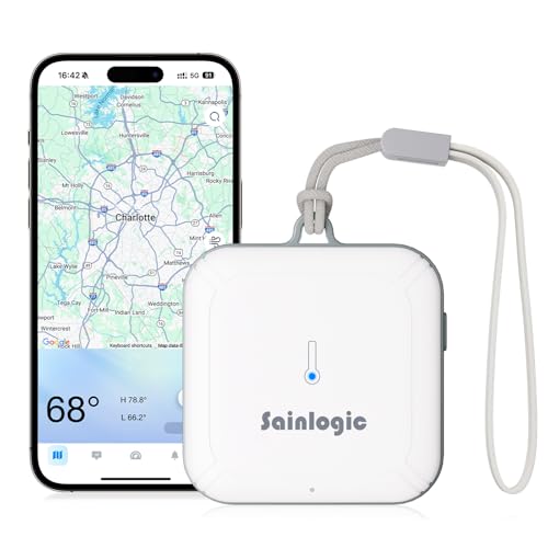 Sainlogic Smart Portable Weather Station SA3 with 24H/7D Weather Forecast by Weatherseed® AI,WiFi Thermometer Hygrometer with APP/Email Alerts, 2-Year Data Storage（Only 2.4G）
