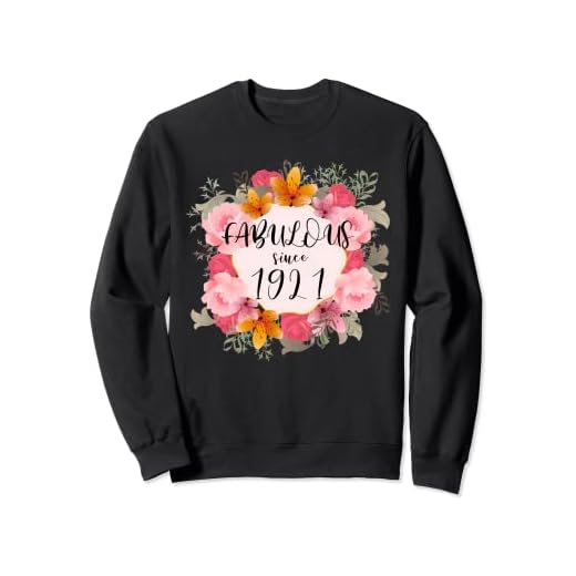 Mujer 102 años de edad fabuloso desde 1921 feliz cumpleaños 102 Sudadera