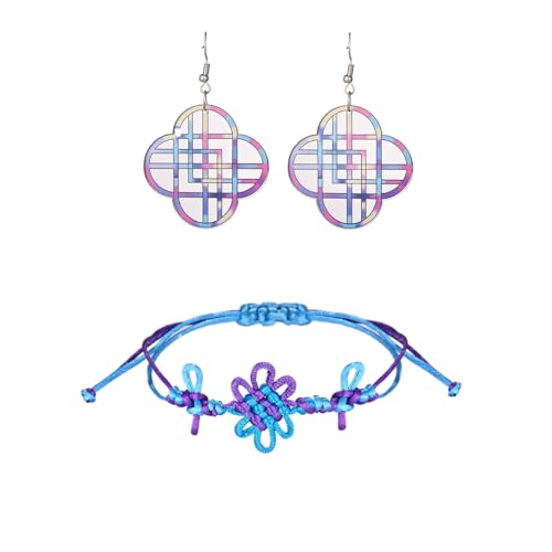 Knot Bracelets Earring for Women Men Concert Outfit Accessories Gifts for Fans