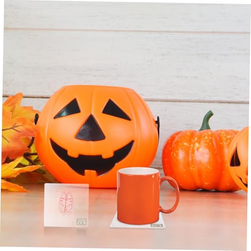 10 Dessous de Verre Acrylique Rétro Halloween pour Table