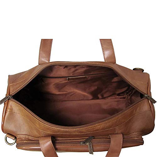 18-inch Leather Carry on Weekend Duffel (2114-0)2