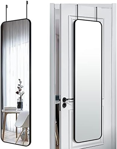 47x14 Mirror Rectangle Full Body Length Door Hanging Wall Mounted...