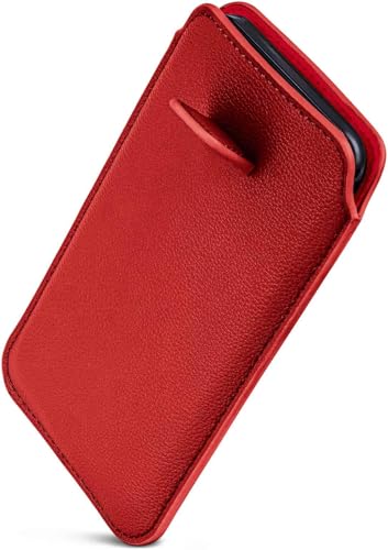 Housse Google Pixel 9 Pro ONEFLOW Liberty étui rouge à tirette pour vos déplacements