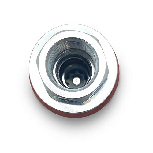 Image of 1 /2 inch NPT Ag Female Hydraulic Quick Coupler | ISO 7241-A Poppet Valve | Push Pull Connect Under Pressure | Heavy-Duty Coupler | Tractor, Pioneer-Style Compatible | Model TL97