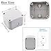 Nineleaf Outdoor Electrical Box,Small Electrical Junction Box 3 1/4