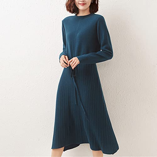 Robe pull d'automne ample Kelsiop pour un look cocooning et élégant