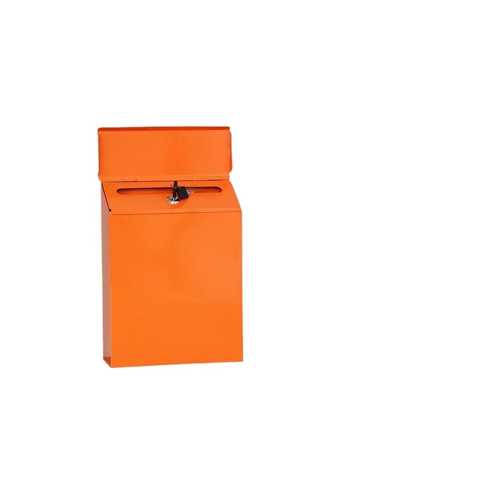 FGJsfhrDTU Letter Box, Modern Mailbox Locking Drop Box Payments Key Postbox Office Home Rural(Blue)(Orange)