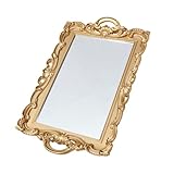 meuble vasque avec miroir salle de bain Plaques de miroir : avec un savoir-faire et une texture raffinés, elles sont exquises et difficiles à porter à déchirer.