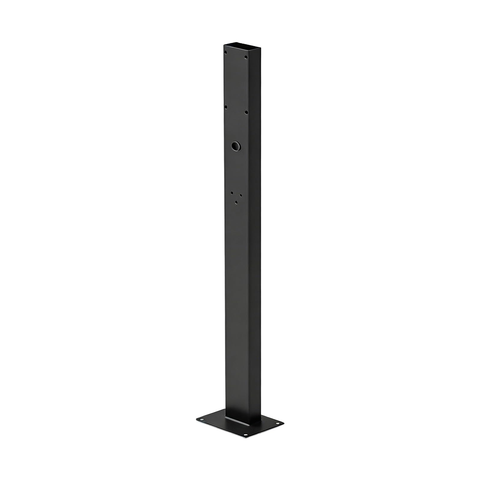 Pedestal para Estación de Carga,Soporte de Pared o Pedestal para Estaciones de Carga de Vehículos Eléctricos,Material de Acero Laminado en Frío Tamaño Compacto Negro