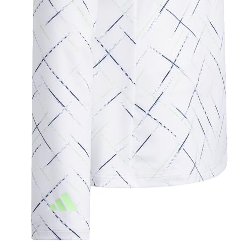 adidas Boys' Long Sleeve Print Polo3