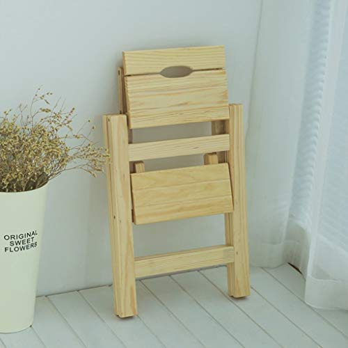 Tabouret d'échelle intérieure double usage : la solution stable en bois blanc pour petits espaces - 3