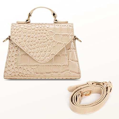 Image of Women's Summer Mini Crossbody Bags, Top Handle Clutch Handbag, Trendy Cute Purse