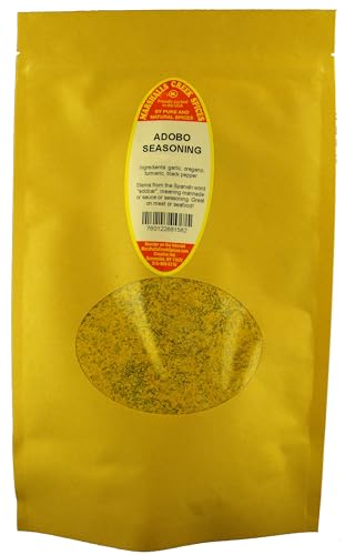 Marshalls Creek Spices ADOBO SEASONING NO SALT 11 oz. Kraft Stand Up Pouch ECO Friendly Recyclable Mailer