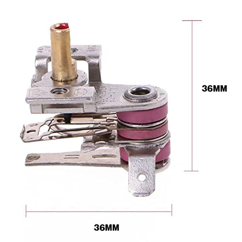 250V 16A 90 Celsius Interruptor de Temperatura Bimetálico Termostato de Aquecimento Controlador de T