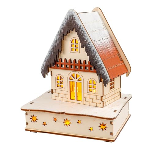 Ideen mit Herz | LED-Haus | Miniatur-Häuschen | Weihnachtsbeleuchtung...