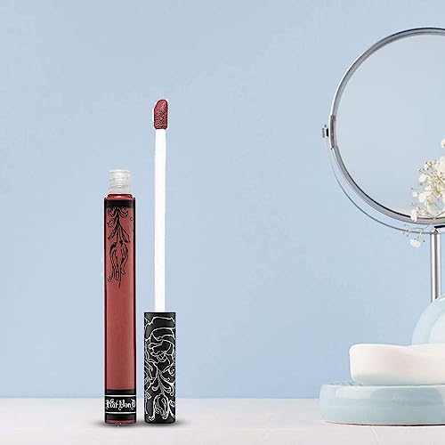 Everlasting Liquid Lipstick - Lolita - Chestnut Rose - Kat Von D - Thumbnail 5