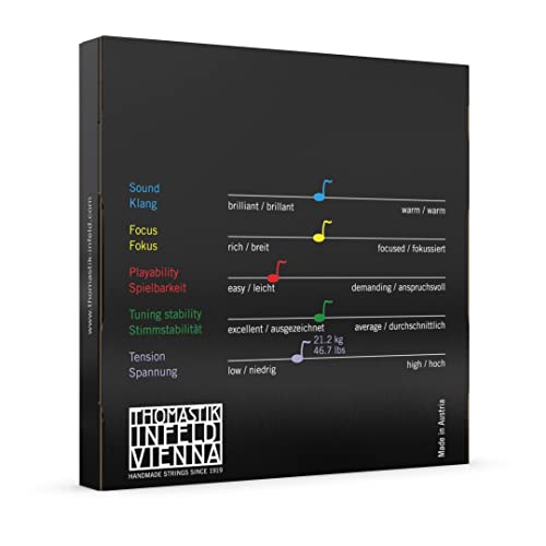 Thomastik Cordes Violon Dominant Noyau Nylon, Jeu 4/4 moyen avec Mi Acier filé Alu - Les Beatles, Paul McCartney, John Lennon, RIngo Starr, George Harrison Thomastik Cordes Violon Dominant Noyau Nylon, Jeu 4/4 moyen avec Mi Acier filé Alu – Image 3