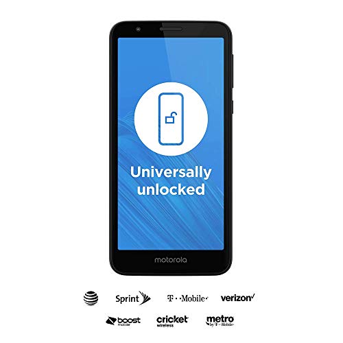 Moto E6 | Unlocked | Made for US by Motorola | 2/16GB | 13MP Camera | Blue