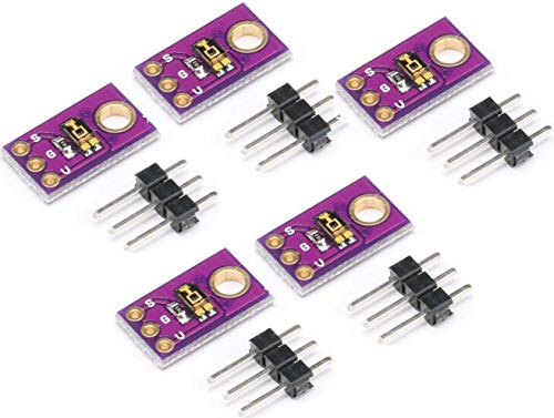 5pcs TEMT6000 Light Sensor Sensitivity Ambient Simulate Intensity