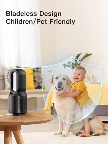 Let'Me Desk Fan, 13 Inch Bladeless Table Fan thumb #1