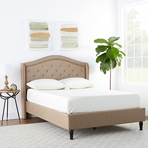 Life Home Platform Bed, Brown #TOP6