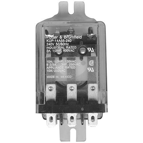Star Manufacturing Co 2E-30600-02 RELAY 240VAC 3FORMC FLNG