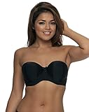 Curvy Kate Women's Luxe Strapless Bra, Black, 28FF