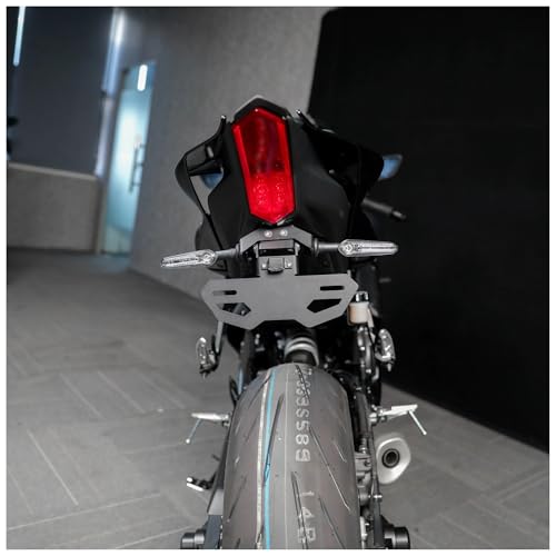 Support de plaque moto réglable et inclinable pour un arrière bien rangé MT-07