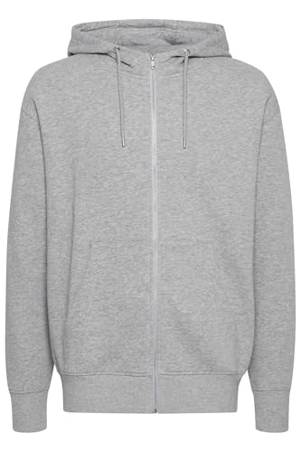 Veste de survêtement zippée SDLenz !Solid en coton à capuche homme