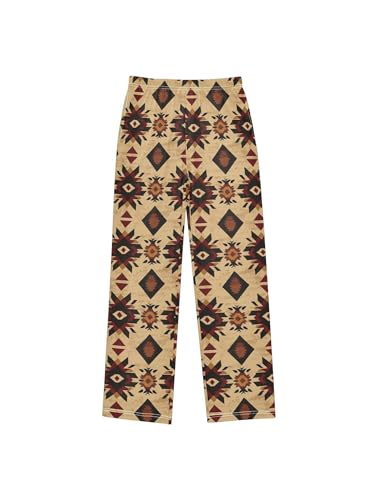 Southwestern Aztec Boys Pants for Kids Jogger Pants with Pockets S