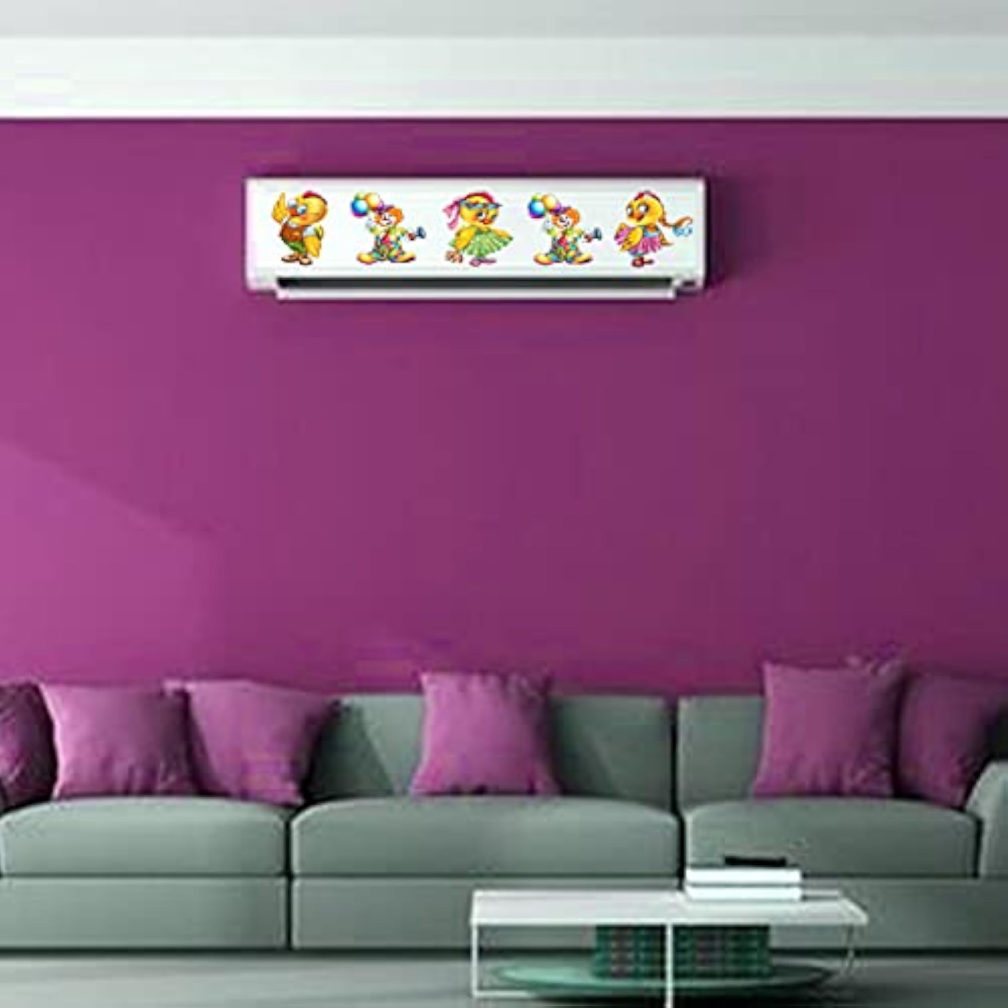 's Sticker for Split AC, Peel & Stick
