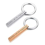 ❤ Wir haben diesen Schlüsselbund mit mattem Finish aktualisiert, da der polierende Schlüsselbund beim Transport leicht zu kratzen ist. Auch dies kann unseren Kunden mehr Auswahl und ein besseres Einkaufserlebnis bieten.