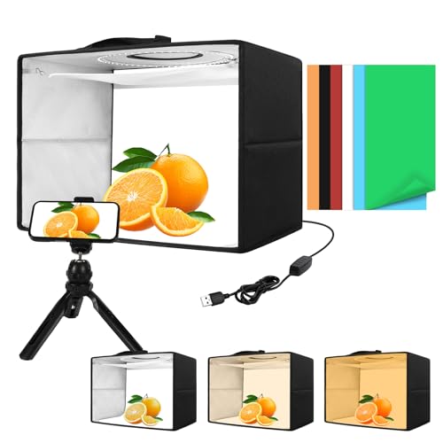 Light Box with Tripod, 16"x12" x12"Lightbox