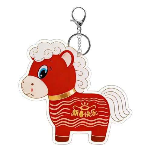 Schlüsselanhänger für das Jahr des Pferdes des chinesischen...