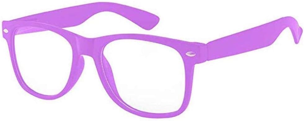 Boolavard Nerd Glasses – Fake Fashion Glasses for Kids – Costume Glasses for Halloween or Cosplay Age 4-12