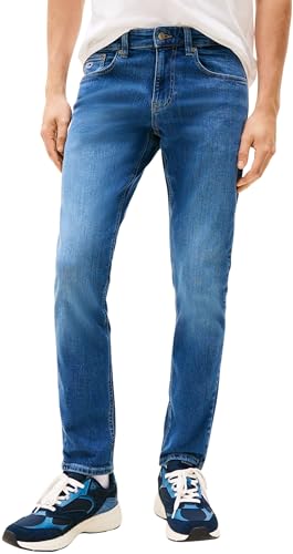 Tommy Jeans Scanton Slim Dh0235 Dm0Dm21052, Pantaloni, Uomo, Denim (Denim Medium), 29W / 32L