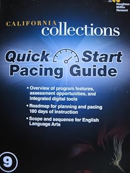 Paperback Quick Start Pacing Guide Grade 9 (Houghton Mifflin Harcourt Collections) Book