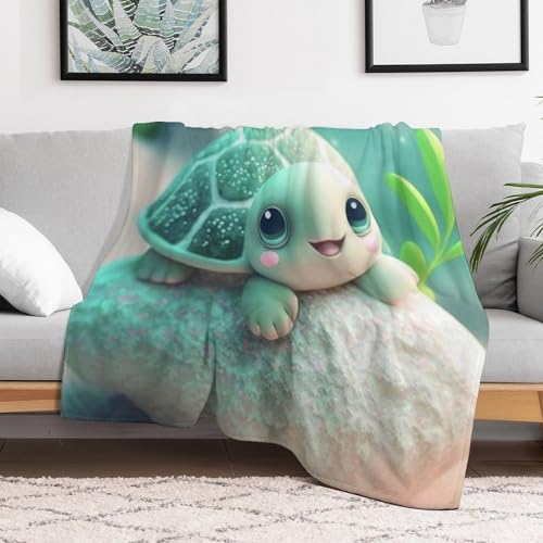 Couvertures de canapé chaude Tortue pour des soirées cocooning