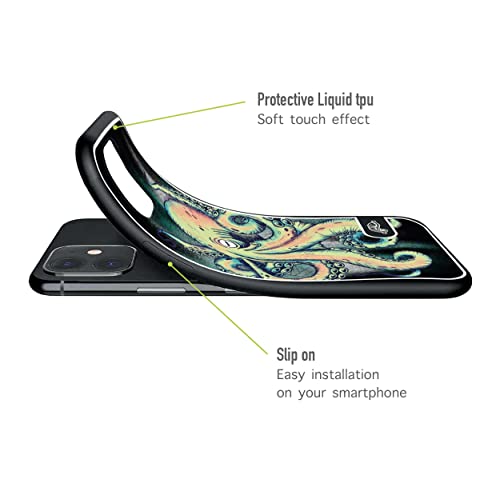 CUSTOMIZZA - Custodia cover nera morbida in tpu